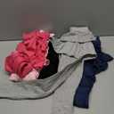 Taiyin 5 Pack Girls Leggings with Skirt Kid School Uniform Skirt Pants Ruffle Tutu Leggings for Winter Warm Clothes, Size 6-7 Years