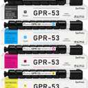 GPR-53 GPR53 Toner Cartridge (4-Pack) GPR 53 Compatible with Canon