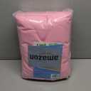 POLYTE Microfiber Quick Dry Lint Free Bath Towel, 57 x 30 in, Pack of 4 (Pink)