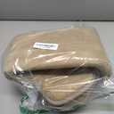 Yimobra Memory Foam Bath Mat, Super Soft Absorbent Bathroom Rug Non Slip, Quick Dry, Machine Washable Floor Carpet for Tub Shower, Home Decor Accessories, 24x17, Pale Khaki