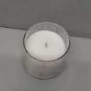 SilkCraft Art Glass Jar Candle Pink, 11 ounces