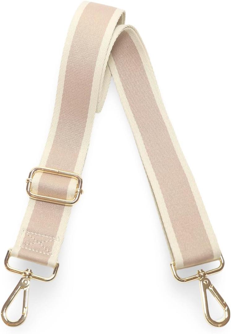 Kolti Purse Strap Replacement Crossbody Handbag Stripe Wide Adjustable