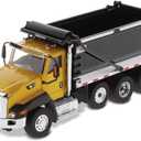 Diecast Masters 1:50 Scale Caterpillar CT660 SBFA Ox Bodies Stampede Dump Truck | Transport Series Cat Trucks & Construction Equipment Model 85668
