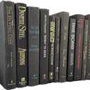 Modern Black Books by Color | Alston & Oak Real Hardback Books Home Decor | Bulk Bundle of Decorative Hardcovers for Bookshelf Interior Design of Homes, Offices, Weddings, or Set Props