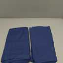 Encasa XO Throw Pillow Covers 20x20 in Set of 2 Cobalt Blue | No Inserts | Cotton Pillow Covers for Living Room, Bed, Sofa, Couch | Decorative Cushion Covers with Improved Zippers, Cobalt Blue 