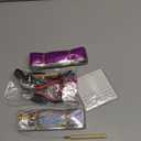 25Colors Fairy Hair Tinsels Kit 5000 Hair Glitter Strands 48Inch Heat Resistant Tinsel Hairs Extension Sparkling Shiny Highlights Hairs Tinsel with Tools for Christmas Halloween New Year Cosplay Party