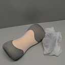 Bespilow Neck Support Pillow - Cervical Traction Device for Neck Pain Relief and Muscle Therapy - Memory Foam Neck Roll Pillow for Shoulder Pain Relaxation (1 Pillow +2 Pillowcase (Pink))