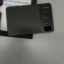 AI Voice Recorder, Free Transcribe & Summarize AI Audio Recorder, Support 121 Languages, 64GB Memory, Wireless Charging, App/ Web Control, Digital Recorder for Lectures, Meetings, Calls, Black