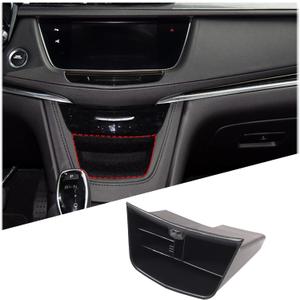Central Control Storage Box Compatible with Cadillac XT6 XT5 2016-2023 Central Control Gear Shift Console Tray Organizer,Shifter Storage Box Interior Accessories(Style A
