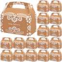 Gueevin 36 Pcs Mexican Baby Shower Party Favor Boxes Platos De Barro Terracotta Baby Shower Treat Boxes Cinco De Mayo Paper Candy Cookies Box Decoration for Themed Party Supplies Birthday Decor