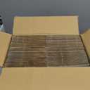 Calenzana 6x6x6 Inches Shipping Boxes Set of 40, White Corrugated Cardboard Box for Packing Mailing Small Business