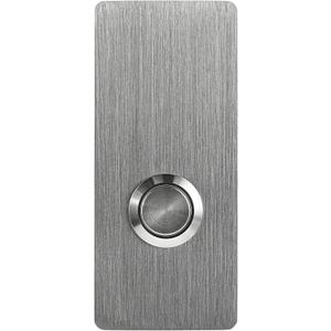 Model R2 Doorbells, R-Series Stainless Steel Designer Doorbells 1.37 x 3.14 x 5/32
