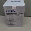 17PCS Bathroom Accessories Bathroom Set Black Bathroom Accessories,Toilet Brush, Trash Can, Qtip Holder Dispenser& 3PCS Soap Dispenser