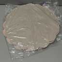 60 Pcs Light Pink Paper Placemats, 13.5 Inch Mother's Day Placemat Scalloped Place Mat Disposable Round Table Place Mats for Mothers Day Birthday Wedding Bridal Shower Baby Shower Banquet Tea Party