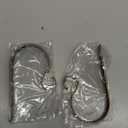 Christmas Stocking Holders for Mantle Set 4, Lightweight Stocking Holder No-Slip Stocking Hangers for Mantel Fireplace, Adjustable Mantel Stocking Hooks (Bronze-4 Pack)