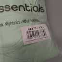 Real Essentials 3 Pack: Women's Scoop Neck Sleeveless Nightgown Sleep Dress Nightshirt, Set 7, Size 3X