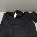 LILLUSORY women chunky sweater, black , size m