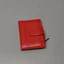 Airkit Small Wallet Women RFID Blocking PU Leather Bifold Compact Card Holder Wallet for Women with Zipper Coin Pocket 4 ID Window