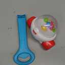 Fisher-Price Baby & Toddler Toy Corn Popper Blue Push-Along with Ball-Popping Action for Infants Ages 1+ Years, 2-Piece Assembly