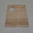 BUCATSTATE Hamster Hideout 3-Chamber, Acrylic Transparent Hamster House Multi-Room Hut & Habitats with Window for Syrian Dwarf Hamster, Gerbils, Degus