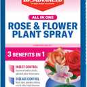 BioAdvanced All-in-One Rose & Flower Plant Care, Concentrate, 32 Ounce, Aphid Spray for Outdoor Plants, Fungicide for Plants