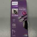 Philips USB A to USB C Cable, 15W 6Ft Type C Charging Cable for iPhone 16 Series, 15 Series, iPad Pro USB C Charger Cord, Type C Charging Power Cord, USB C Phone Charging Cable, Black, DLC4106A/37