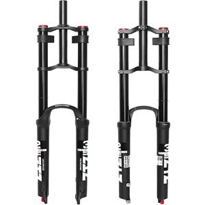 BUCKLOS 29" MTB Air Suspension Fork 180mm Travel, Double Crown 34mm