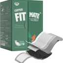 PAWPANG Copper Fit Mate Washable Male Dog Belly Band Kit  1 Reusable Male Wrap with 15 Dog Diaper Liners, Ideal for Senior Dogs, Incontinence, and Marking, M