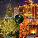 Christmas Lights, 100 Count Incandescent Bulb 50FT Fairy String Lights Set for Outdoor Indoor Christmas Decorations, ETL Certified