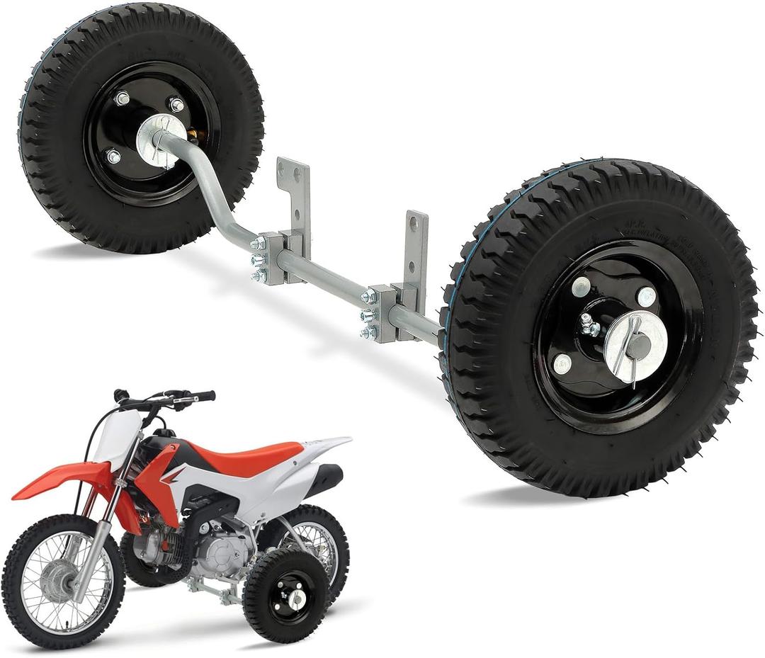 Dirt Bike Training Wheels 50cc Compatible with razor MX500 MX125 MX400 honda CRF50 XR50 Z50 yamaha PW50 TTR50 ktm 50cc Mini Senior Adenture, Suitable for All Kinds of 50CC Dirt Bike, Easy to Install