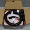 4-in-1 Electric Balloon Pump for All Balloons,Portable Dual Nozzle 600W Air Pump for Balloons,High Power Balloon Blower for Latex Foil 260q Mylar Balloon,Inflation Pool Float and Sports Balls (Pink)