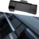 yhcdsea for 2024-2026 Tesla Model 3 Highland and 2025 2026 Tesla Model Y Juniper Center Console Organizer Behind Screen Storage Box Dashboard Hidden Tray Interior Accessories