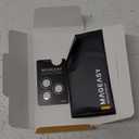 MAGEASY Designed for iPhone 17 Pro/Pro Max Camera Lens Protector - Made of Sapphire & Aviation-Grade Aluminum, Stronger than Tempered Glass Lens Protector, Easy to Install | Lenz (White)