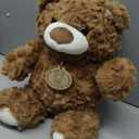 10Inch Teddy Bear Stuffed Animal, Soft Stuffed Teddy Bear Plush Toy, Birthday Xmas Gifts for Kids Baby (Dark Brown)