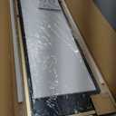 Delma Full Length Mirror, Large Floor Mirror for Wall, Bedroom, Bathroom, Living Room with Aluminium Frame (Stand, Arch 56x15-Gold)