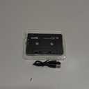 Arsvita Car Audio Bluetooth Wireless Cassette Receiver, Tape Player Bluetooth 5.0 Cassette Aux Adapter, Black