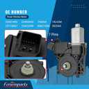 742-054 Front Left Driver Side Power Window Lift Motor 7 Pins for 2014-2020 Chevrolet Tahoe Suburban Silverado 1500 2500 3500 & GMC Yukon XL Sierra & Cadillac Escalade ESV 22921493