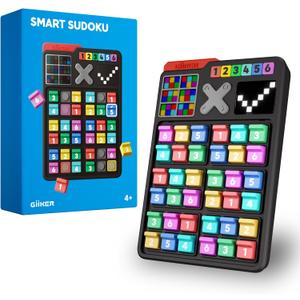 GiiKER Smart Sudoku Puzzle Games, Original 2500 Challenges Sudoku for Kids, Brain Teaser Puzzle for Kids, Travel Games Birthday Gifts for Boys Girls, Easter Basket Stuffers Toys for All Ages