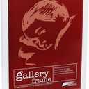 Ambiance Gallery Wood 1.5" Deep Picture Frames - Single 16"x20" White Wood Frame, Shatter-Resistant Acrylic Glazing & MDF Backing, Horizontal or Vertical Wall Display