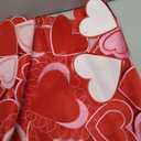 Valentines Day Table Runner, Embroidered Sweet Red Love Heart Table Runners, for Mothers Day, Wedding Anniversary, Marriage Proposals, Engagements, Romantic Events Parties Decoration (14 59 inch)