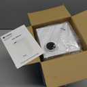 Stainless Steel Humidifier, Cool Mist Humidifiers with Only 3 Parts Easy to Clean, Top Fill Humidifier with 1-9H Timer, 30dB Whisper-Quiet, Filter less for Bedroom Large Baby Room Office, White (2.5L)