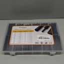 Heat Shrink Tubing Kit 355pcs - 3:1 Dual Wall Adhesive Lined - Electrical Waterproof Industrial Heat-Shrink Tubing Terminals- Marine Grade Wire Connector Shrink Wrap Tube - 3.15" Length - Black