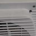 Comfort Zone Window Fan for Bedroom, 9 inch 3 Speed Dual Fans with Auto-Locking Expanders, Window Exhaust Fan, Removeable Bug Screen, White
