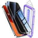 Opxyl Unbreakable 9H+ Glass for iPhone 15 Pro Max Screen Protector [Military Grade Shatterproof][Full Coverage Protection] HD Screen Protector 15 Pro Max Longest Durable Tempered Glass, 4 Packs