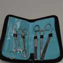 Alcedo Sterile Sutures Thread & Needle with Tools Kit, First Aid Field Emergency Supplies, 16 Mixed 0, 2/0, 3/0, 4/0 Threads with 12 Instruments, Complete Kit (28 Pieces)