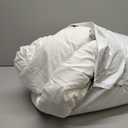 Bonlino Queen Comforter Set White Bedding - Ruched Comforter Queen Size Bed Set Boho Shabby Chic Bedding for Bedroom Comforter Fluffy 3 Piece Ruffle Comforter Set with Pillow White Soft