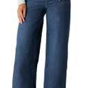 Levi Strauss Signature Gold Women's Totally Shaping Ultimate Pull-on Wide Leg Jeans 20 Plus