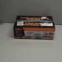 HORUSDY Peg Board Bins and Baskets | 4 Pack | Square Style 4 Size Pegboard Baskets and Pegboard Bins for Organize Workbenches, Accessories