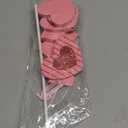 3 Pcs Valentine's Day Heart Wooden Decoration with Bow Valentines Day Heart Tiered Tray Decor Set Pink Valentines Day Decorative Signs for Wedding Party Home Tables Centerpieces Decor