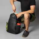 Masaya Compact Pickleball Sling Bag  18L, Fits 3 Paddles  Lightweight, Durable, Water-Resistant, Minimal Branding, Fence Hook, Water Bottle Holder, Multi-Pocket, Adjustable Strap (Black)